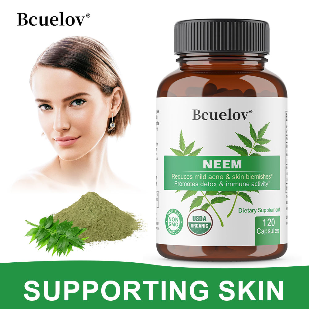 Herbal And Wellness - Organic Neem Leaf Capsules, Herbal Antioxidant