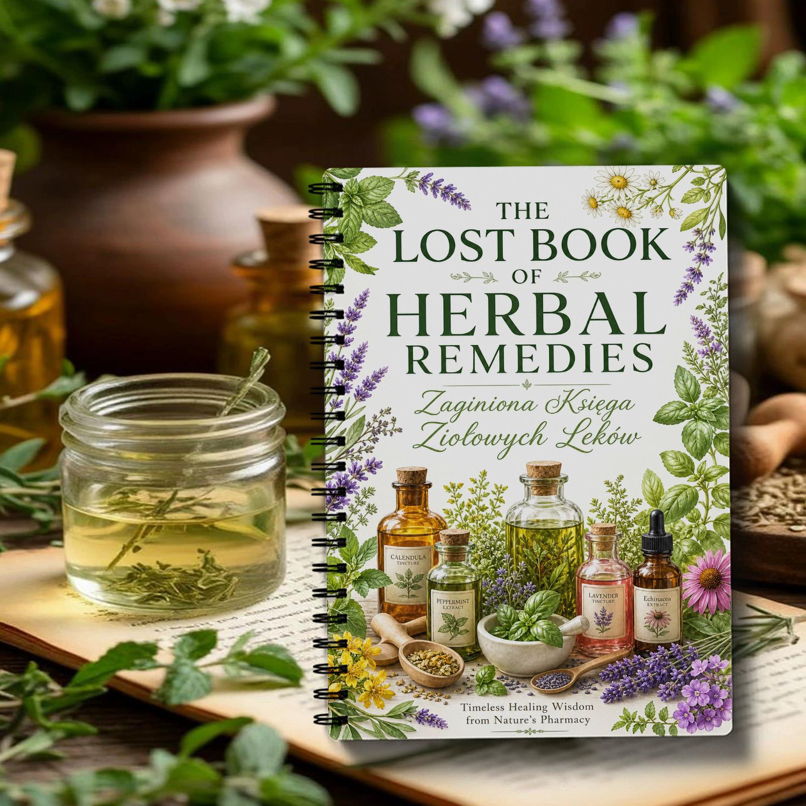 Herbal Remedies Spiral Noteboo - Herbal And Wellness 评论和价格