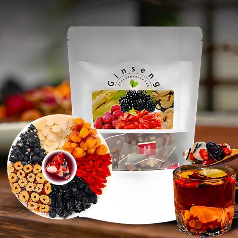 Ginseng Five Treasure Tea Natu - Herbal And Wellness 评论和价格