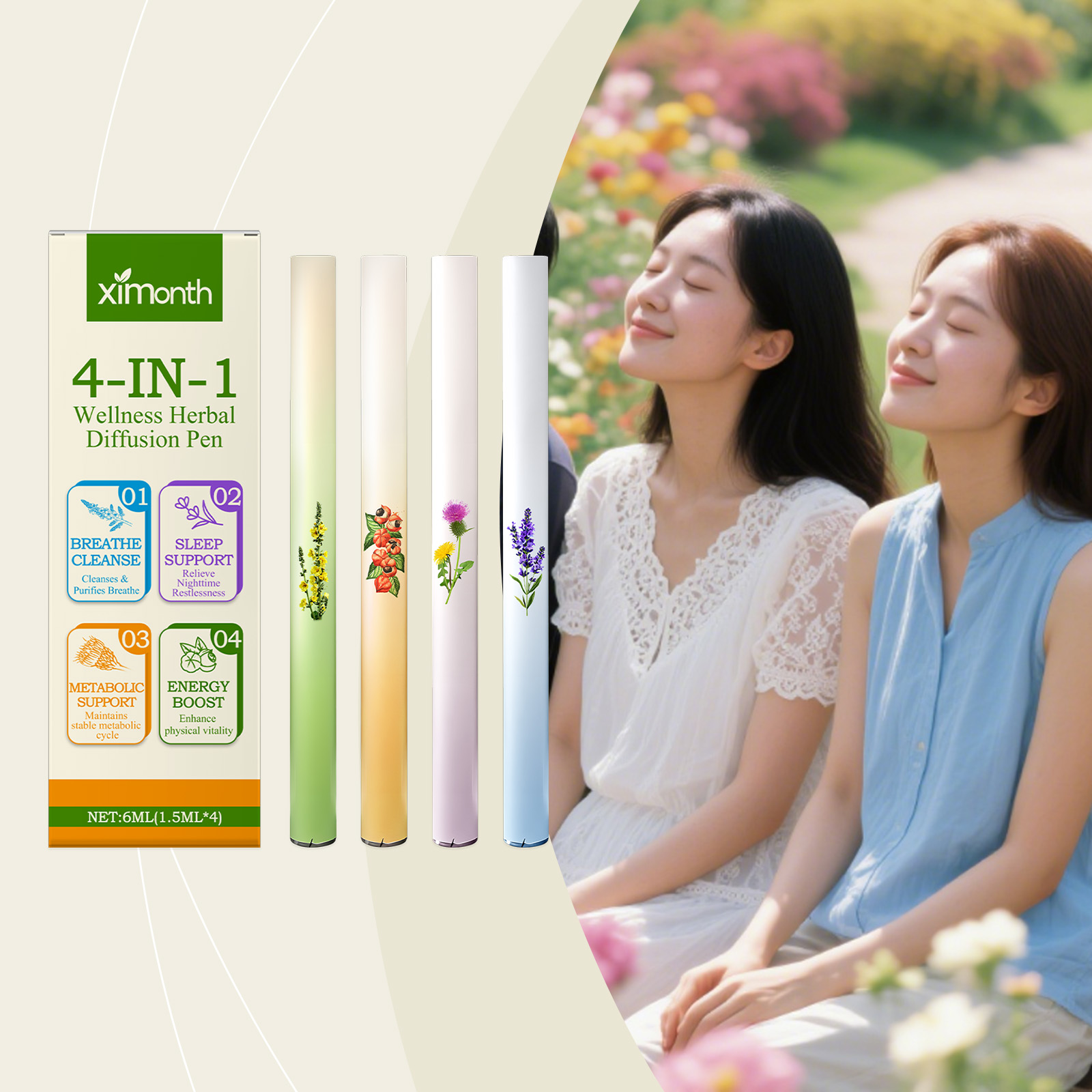 4 In 1 Herbal Energy Combo Sti - Herbal And Wellness 评论和价格