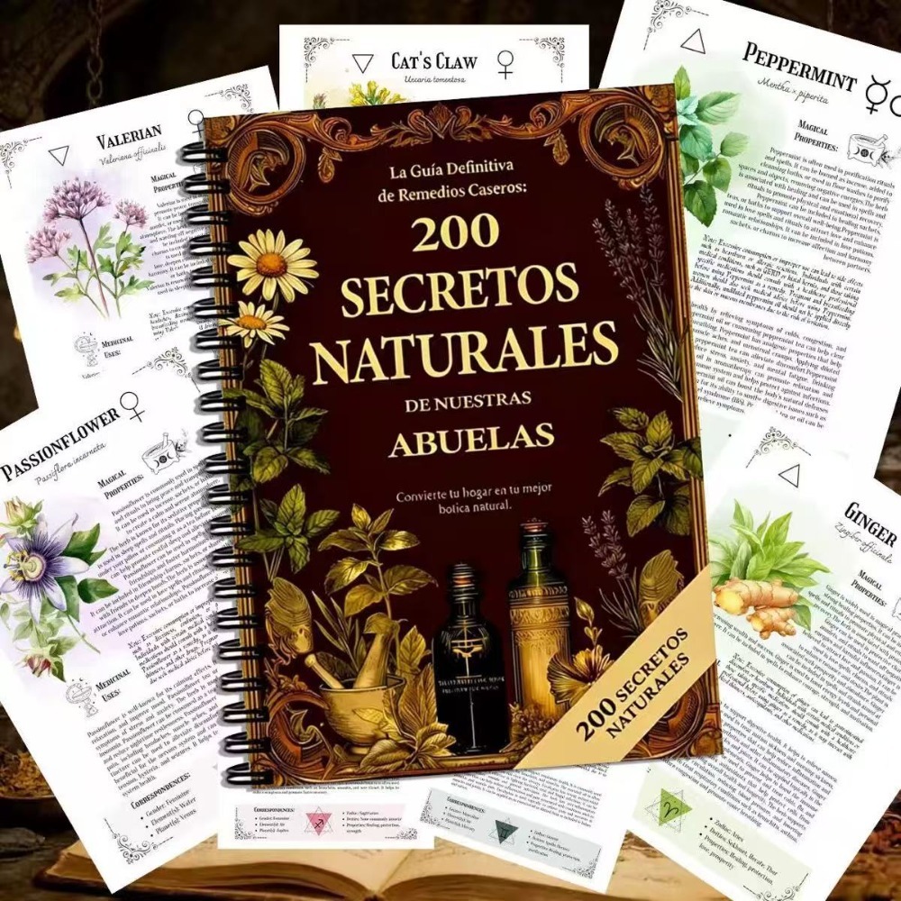 200 Natural Secrets A5 Spanish - Herbal And Wellness 评论和价格