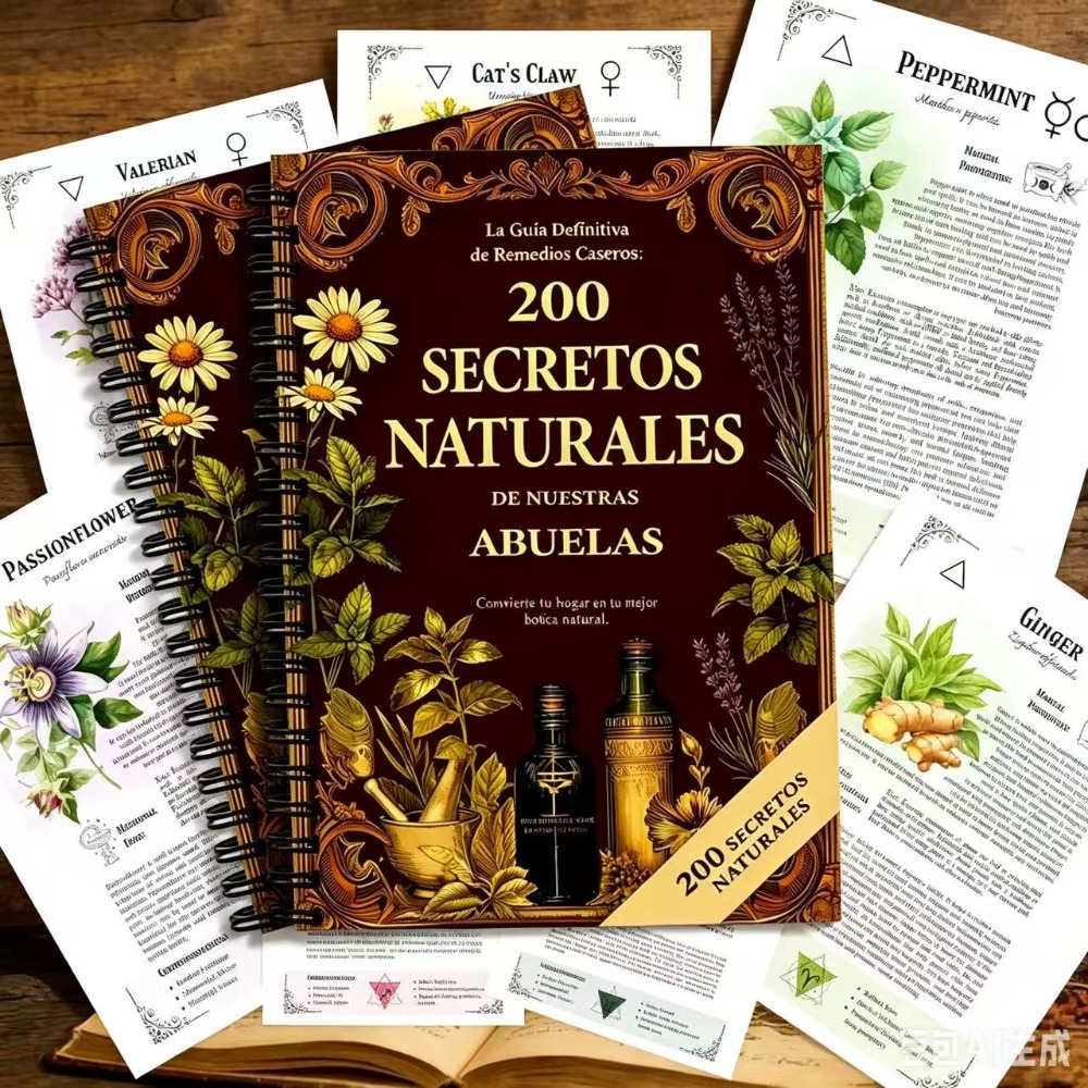 200 Natural Secrets A5 Spanish - Herbal Wellness Remedy 评论和价格